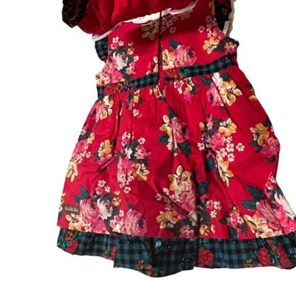 Matilda Jane Holiday Sugar Plum Dress Bloomers Set Infant Girls Size 12-18 Month - Picture 6 of 6